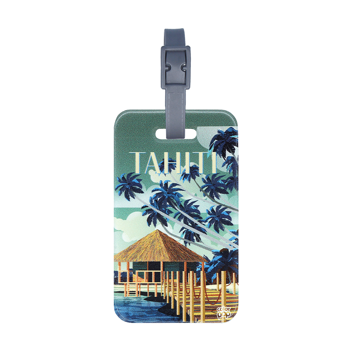 étiquette bagage color pop fabrication france petite maroquinerie PVC