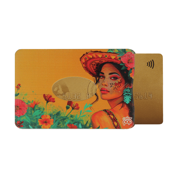 etui anti-piratage anti-rfid protection carte de creditcolor pop