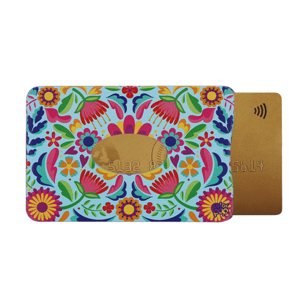 etui anti-piratage anti-rfid protection carte de creditcolor pop