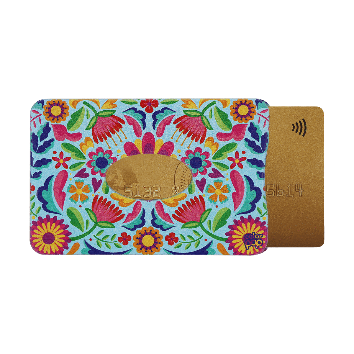 etui anti-piratage anti-rfid protection carte de creditcolor pop