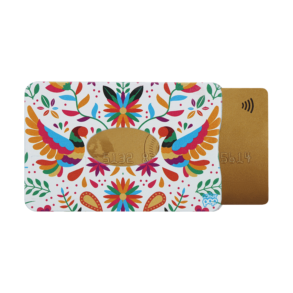 etui anti-piratage anti-rfid protection carte de creditcolor pop