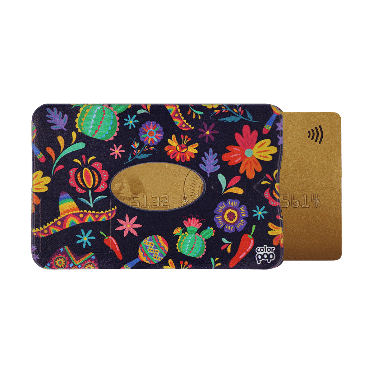 etui anti-piratage anti-rfid protection carte de creditcolor pop