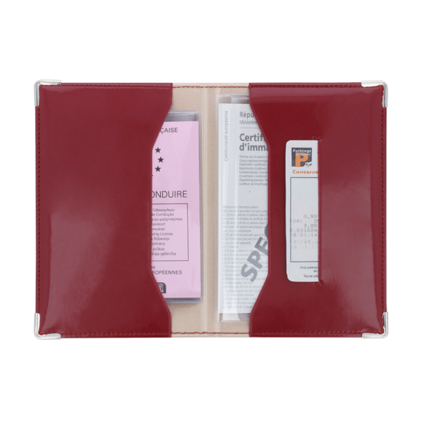 porte-papiers voiture étui carte grise permis de conduire Color pop fabrication française