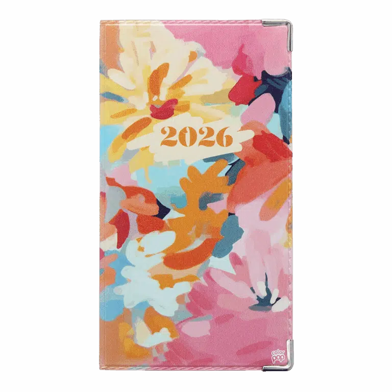color pop agenda de poche 2026 petite maroquinerie fabrication france