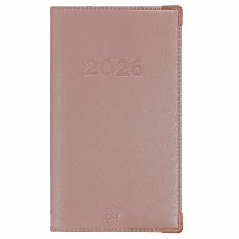 color pop agenda de poche 2026 petite maroquinerie fabrication france