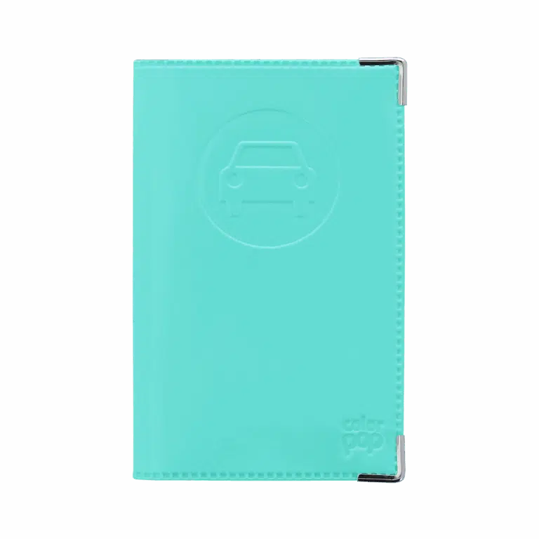 porte-papiers voiture etui carte grise permis de conduire color pop fabrication francaise