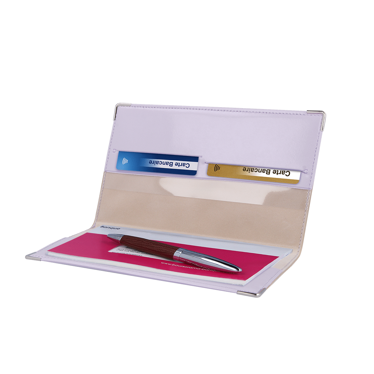 étui chéquier Color pop fabrication française