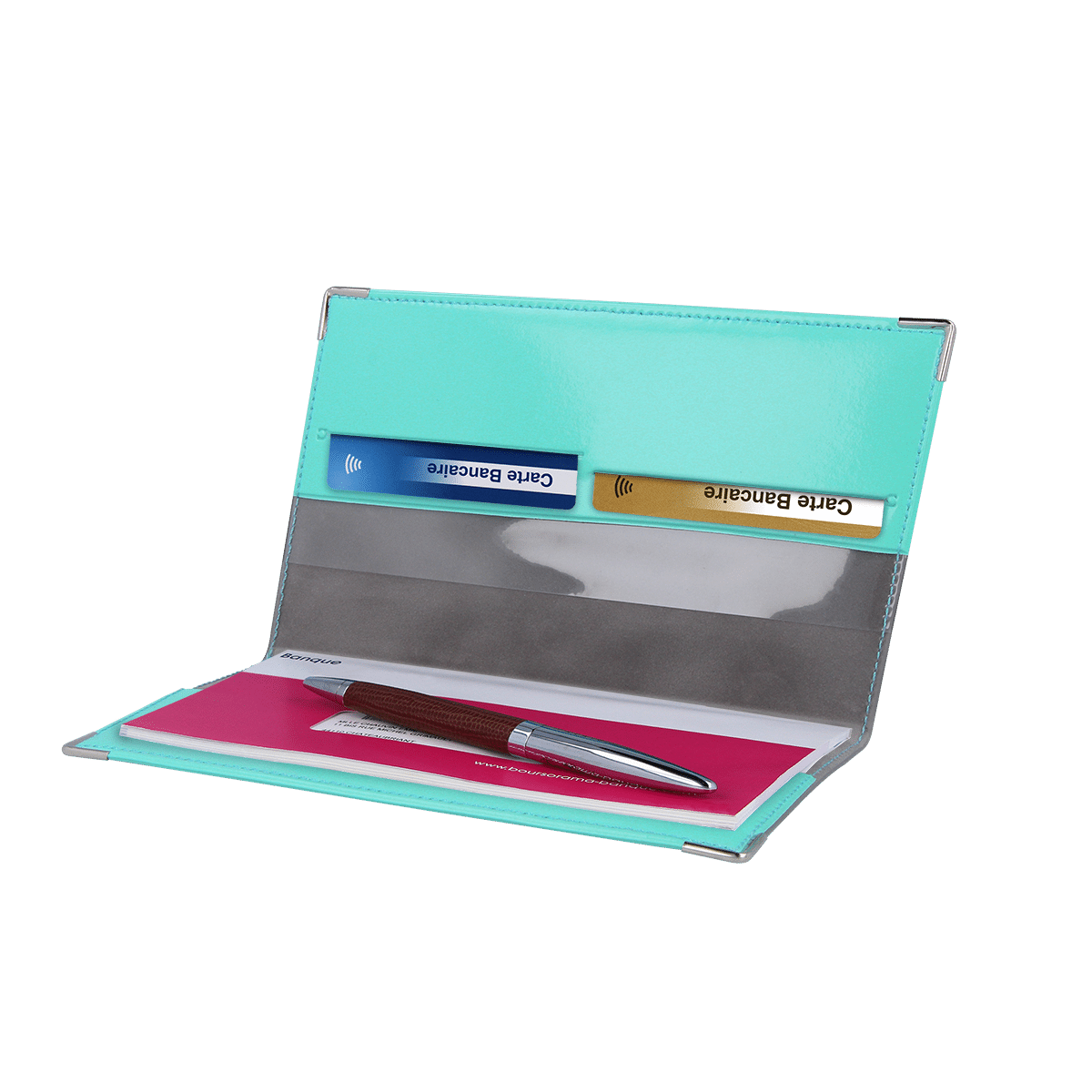 étui chéquier Color pop fabrication française